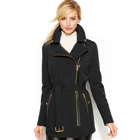 michael kors jacket with flaired sleeves|Michael Kors coats for women.